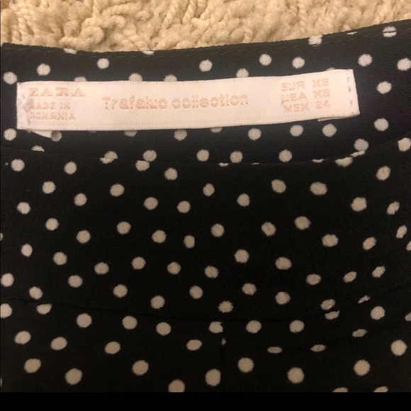 Zara polkadot ruffled hem shorts - Picture 5 of 5